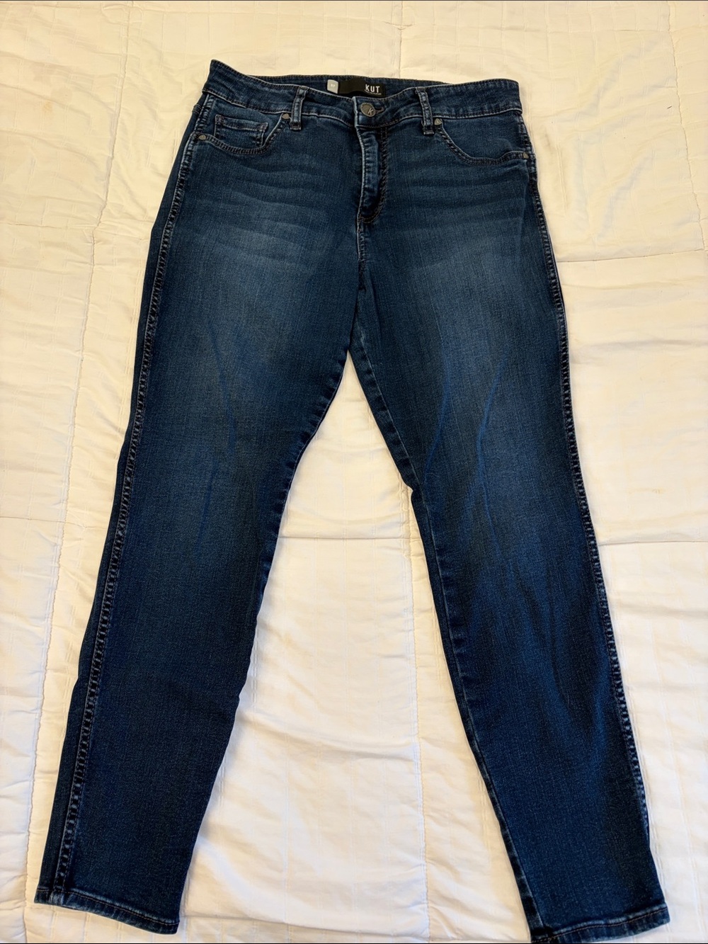 Kut from the Kloth Women's Dark Blue Skinny Jeans